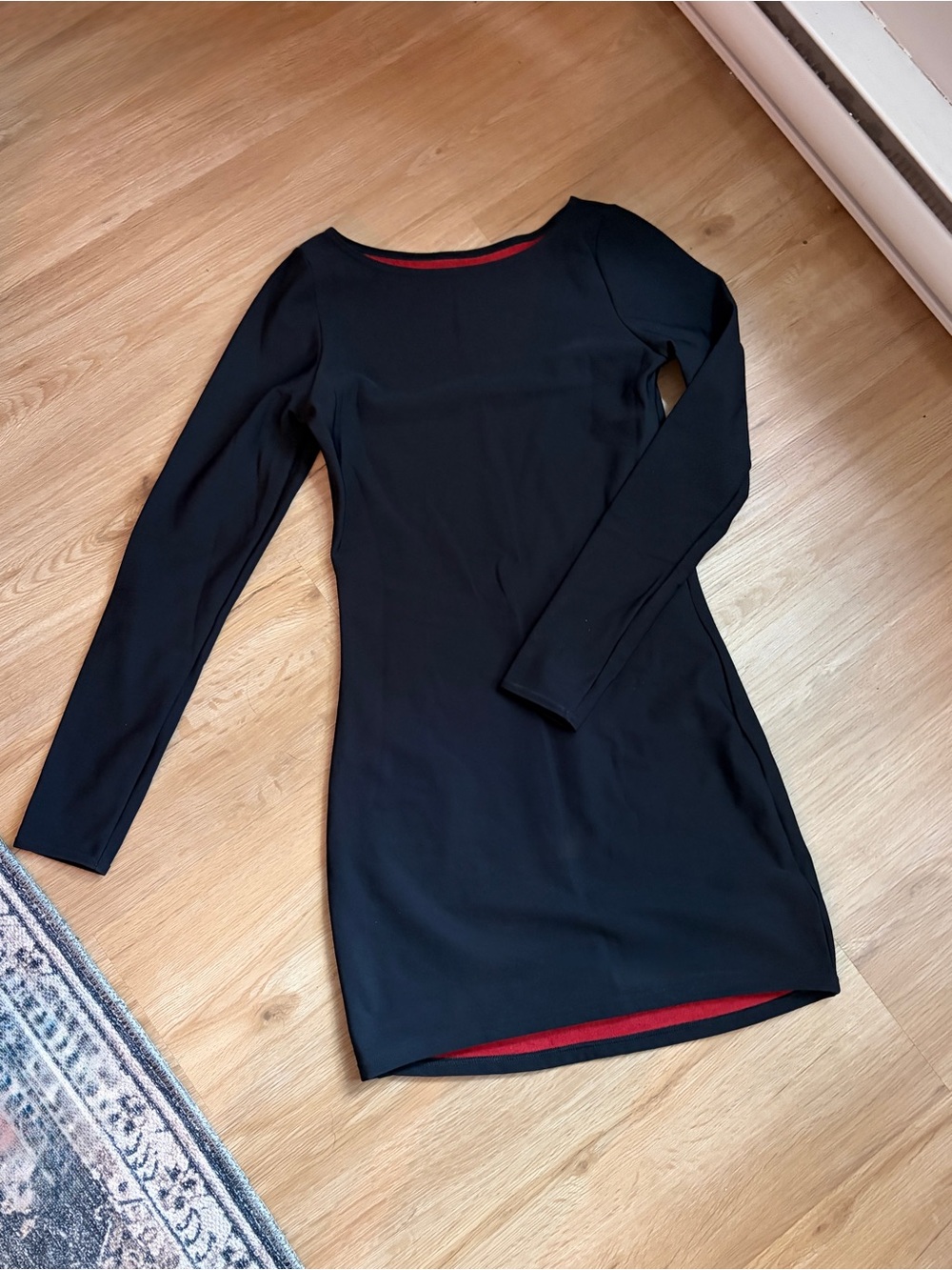 BlackMilk BodyCon Dress Red Lining Brand New - Picture 2 of 4